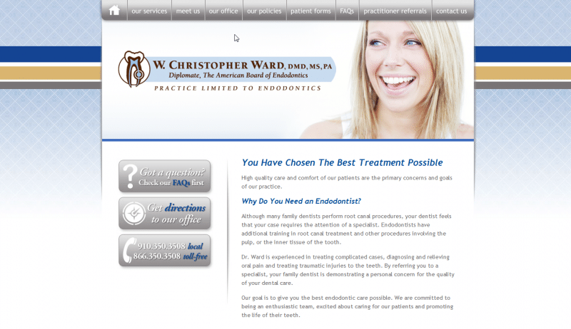 Wilmington NC Endodontist, Endodontic Care