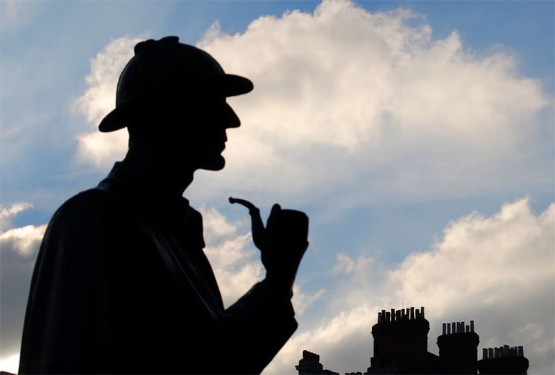 Sherlock silhouette