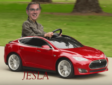 Johannes in Tesla